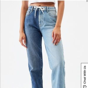 PacSun Two-Toned Mom Joggers
